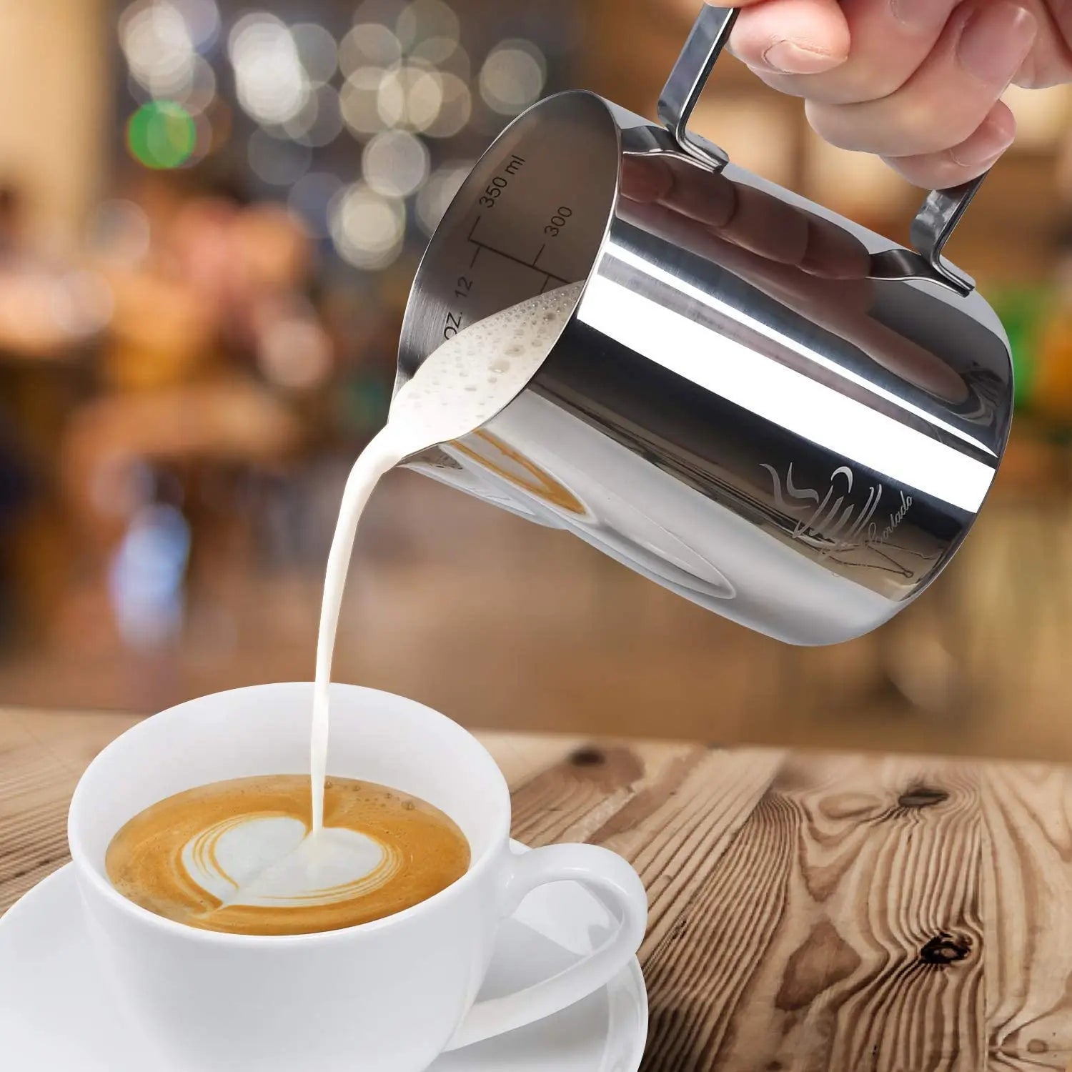 16pcs Coffee Stencil Cafe Barista Tools Latte Art Maker Cappuccino
